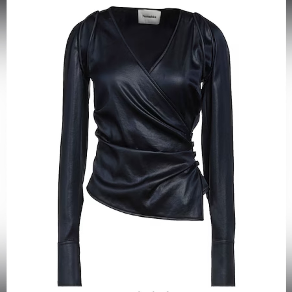 💙💥NANUSHKA cut-out detail fitted top 💥💙